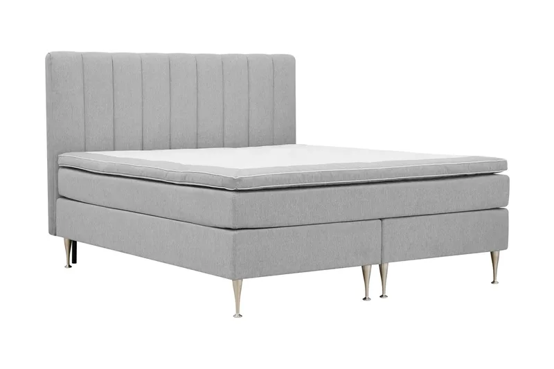 Hilton High Komplett Sängpaket 180x200 cm, Grå