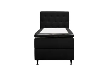 Hilton Plus Komplett Sängpaket med Förvaring 90x200 cm, Antracit