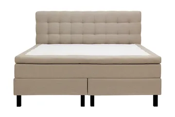 HVILA Classic Komplett Sängpaket 160x200 cm Kontinentalsäng med rutad sänggavel