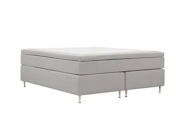 HVILA Lyx Kontinentalsäng 180x200 cm - Grå - Products - Möbler - Säng - Kontinentalsäng