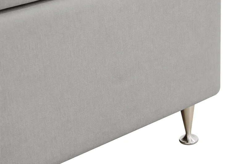 HVILA Lyx Kontinentalsäng 180x200 cm - Grå - Products - Möbler - Säng - Kontinentalsäng