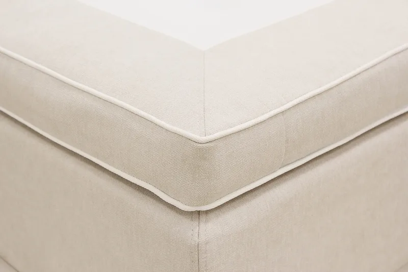 HVILA Lyx Kontinentalsäng 180x200 cm - Ljusbeige - Products - Möbler - Säng - Kontinentalsäng