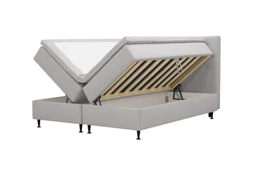 HVILA Plus Komplett Sängpaket med Förvaring 180x200 cm - Grå - Products - Möbler - Säng - Säng med förvaring