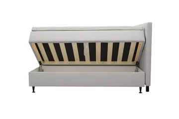 HVILA Plus Komplett Sängpaket med Förvaring 180x200 cm - Grå - Products - Möbler - Säng - Säng med förvaring