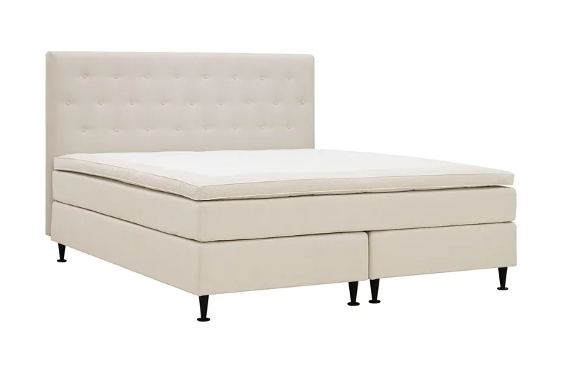 HVILA Plus Komplett Sängpaket 160x200 cm - Ljusbeige - Products - Möbler - Säng - Komplett sängpaket
