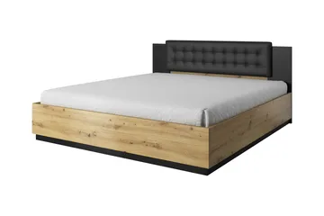 Joannie Kontinentalsäng 160x205 cm - Brun - Products - Möbler - Säng - Säng med förvaring