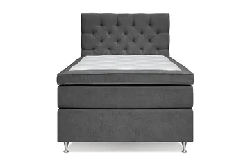 Utan sänggavel - Mörkgrå