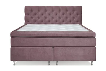 Utan sänggavel - Mörkrosa