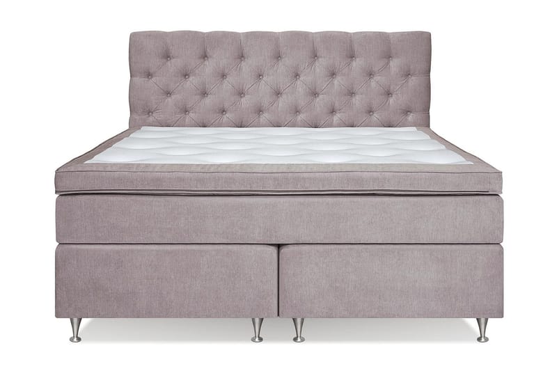 Joluma Sängpaket Fast/Medium 160x200 cm - (+Fler val) 160x200 cm Vintagerose - Products - Möbler - Säng - Kontinentalsäng