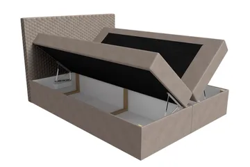 Laargard Kontinentalsäng medFörvaring 140x200 - Rosa - Products - Möbler - Säng - Säng med förvaring