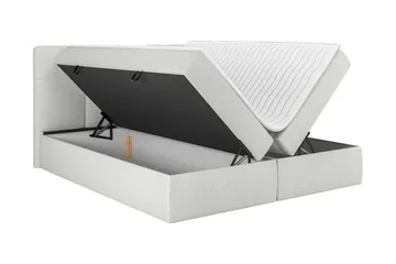 Leckersbo Komplett Sängpaket Kontinentalsäng med förvaring 140x200 cm - Beige - Products - Möbler - Säng - Komplett sängpaket