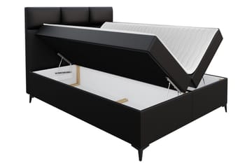 Leckersbo Sängpaket Kontinentalsäng 140x200 cm - Svart - Products - Möbler - Säng - Komplett sängpaket