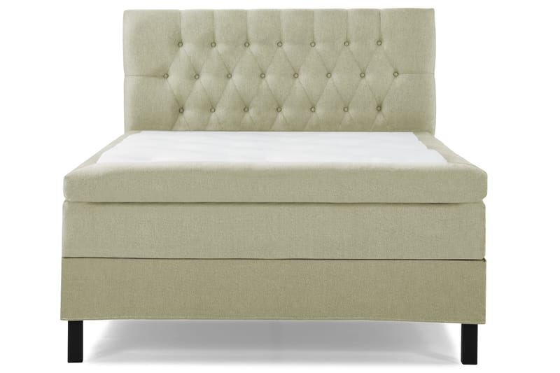 Lucky Komplett Sängpaket 120x200 Memory Diamant Sänggavel, Grön