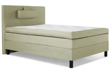 Lucky Komplett Sängpaket 120x200 Memory Slät Sänggavel - Nackkudde Stor Grön - Products - Möbler - Säng - Enkelsäng