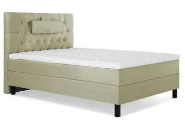 Lucky Komplett Sängpaket 120x200 Skum Diamant Sänggavel - Nackkudde Stor Grön - Products - Möbler - Säng - Enkelsäng