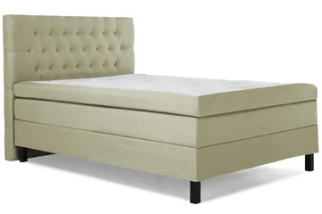 Lucky Komplett Sängpaket 120x200 Polyeter Diamant Sänggavel - Grön - Products - Möbler - Säng - Enkelsäng