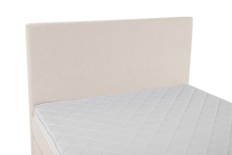 Lucky Komplett Sängpaket 140x200 Skum Slät Sänggavel - Beige - Products - Möbler - Säng - Kontinentalsäng