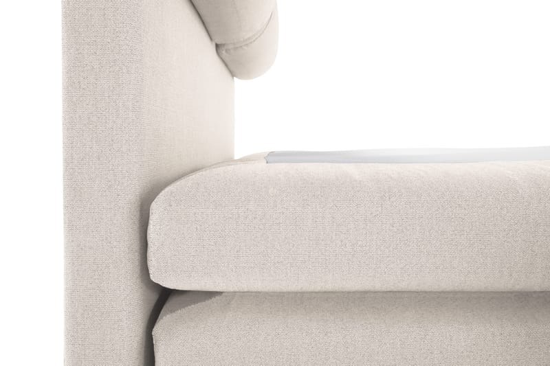 Lucky Komplett Sängpaket 140x200 Polyeter Slät Sänggavel - Nackkudde Stor Beige - Products - Möbler - Säng - Kontinentalsäng