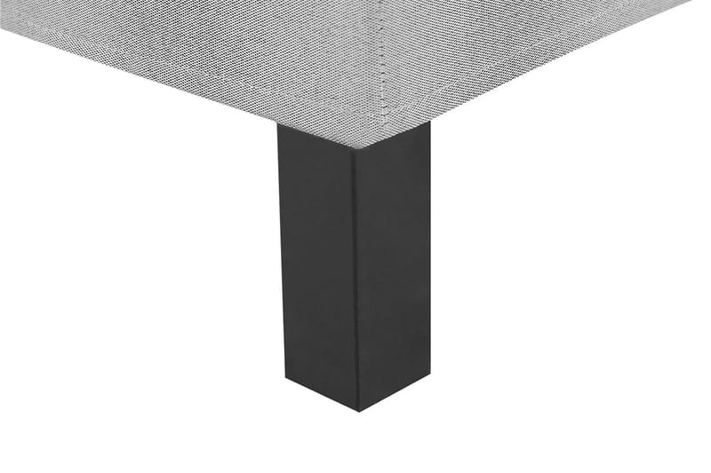 Lucky Komplett Sängpaket 140x200 Polyeter Slät Sänggavel - Nackkudde Stor Mellangrå - Products - Möbler - Säng - Kontinentalsäng