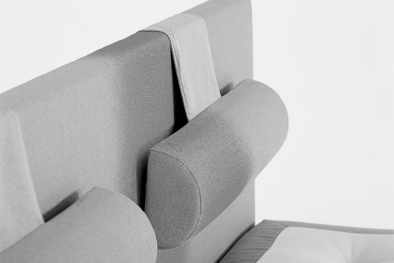 Lucky Kontinentalsäng 150x200 cm - Mellangrå - Products - Möbler - Säng - Kontinentalsäng