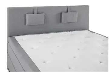 Lucky Kontinentalsäng 150x200Polyeter - Mellangrå - Products - Möbler - Säng - Kontinentalsäng