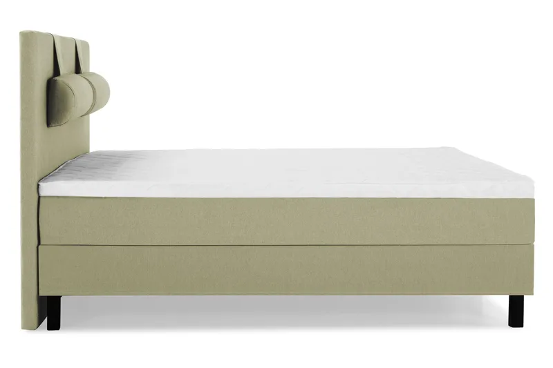Lucky Sängpaket 150x200 SkumSlät Sänggavel Nackkudde - Nackkudde Stor Grön - Products - Möbler - Säng - Kontinentalsäng
