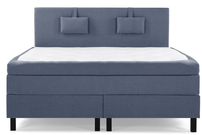 Lucky Sängpaket 180x200 Latexmadrass Slät, Mörkblå