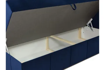 Lyckorna Kontinentalsäng 160x200 cm LED-belysning - Grå - Products - Möbler - Säng - Säng med förvaring