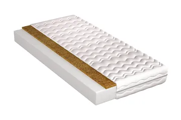 Artino Madrass 90x200x13 Skum - Vit - Products - Möbler - Säng - Madrass - Skummadrass