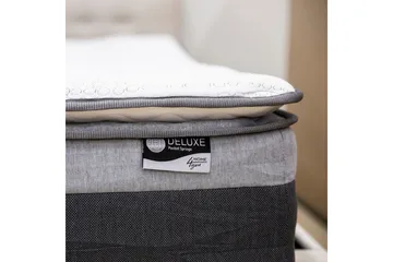 Fjädermadrass Harmony Top Pocket 160x200xh33 cm - Vit/Grå - Products - Möbler - Säng - Madrass - Bäddmadrass