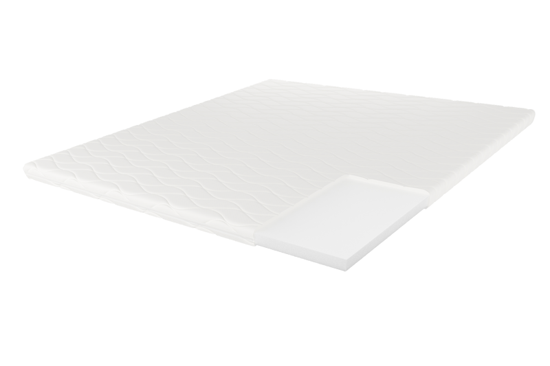 HVILA Memory Bäddmadrass med tryckavlastande memoryskum 180x200 cm - 7 cm Mjuk/Medium, Tvättbar klädsel - Products - Möbler - Säng - Madrass - Bäddmadrass