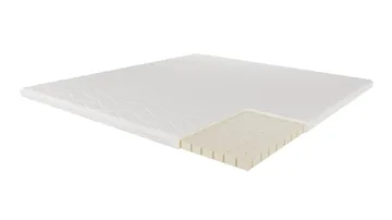 HVILA Punktelastisk Latex Bäddmadrass 160x200 cm – 7 cm Medium/Fast med Tvättbar Klädsel - Products - Möbler - Säng - Madrass - Skummadrass