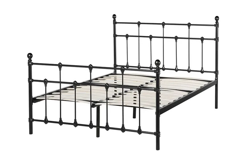 Mayford Sängram 140x200 cm - Svart - Products - Möbler - Säng - Sängram & sängstomme