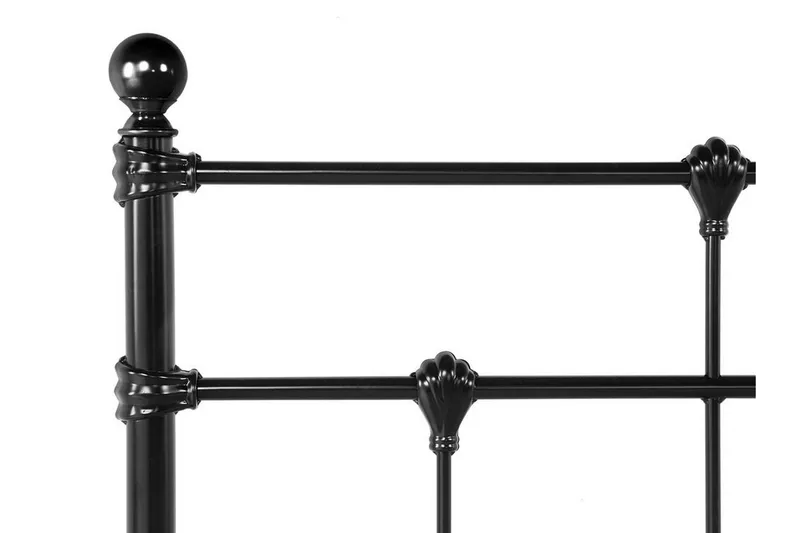 Mayford Sängram 140x200 cm - Svart - Products - Möbler - Säng - Sängram & sängstomme