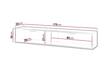 Nieres Sängram 200x200 cm - Brun - Products - Möbler - Säng - Sängram & sängstomme