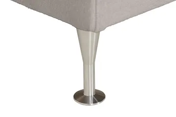 Oslo Lyx Kontinentalsäng Boucle 120x200 - Grå - Products - Möbler - Säng - Kontinentalsäng