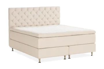 Oslo Lyx Sängpaket Kontinentalsäng 180x200 cm - Ljusbeige - Products - Möbler - Säng - Kontinentalsäng