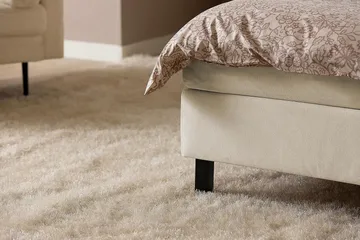 Princess Kontinentalsäng 140x200cm - Beige/Sammet - Products - Möbler - Säng - Kontinentalsäng