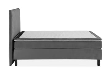 Princess Kontinentalsäng 160x200cm - Mörkgrå/Sammet - Products - Möbler - Säng - Kontinentalsäng