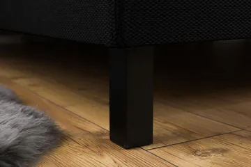 Princess Kontinentalsäng 160x200cm - Svart - Products - Möbler - Säng - Kontinentalsäng