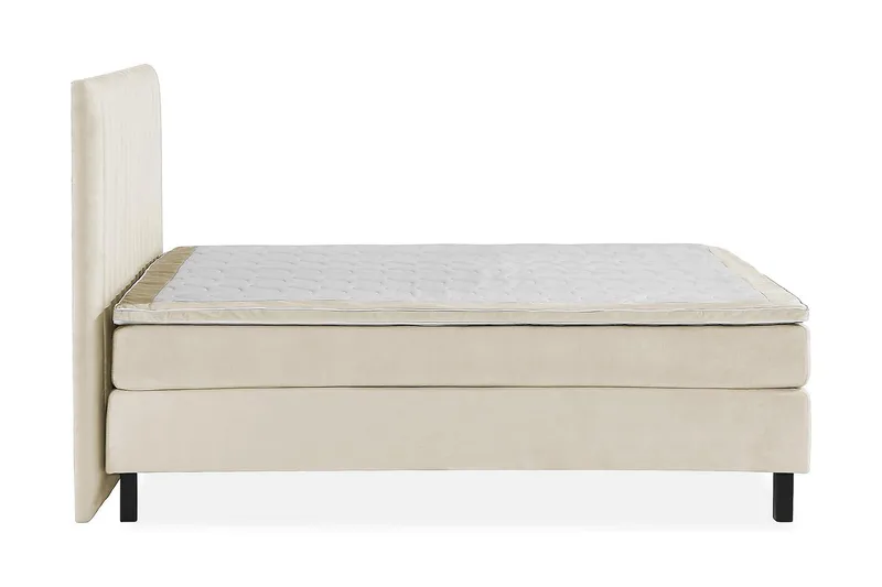 Princess Kontinentalsäng 180x200cm - Beige/Sammet - Products - Möbler - Säng - Kontinentalsäng