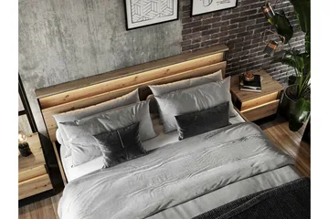 Rathmore Sängram 180x200 cm - Svart - Products - Möbler - Säng - Sängram & sängstomme