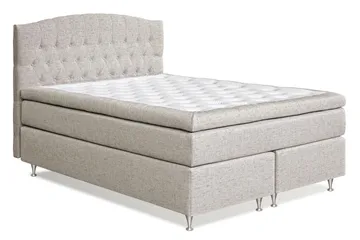 Belda Sänggavel 160 cm Svängd - Beige - Products - Möbler - Säng - Sängtillbehör & sänggavel - Sänggavel