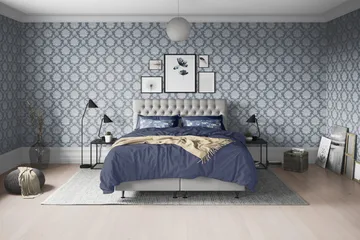 Joluma Sänggavel 160 Knappar - Ljusgrå - Products - Möbler - Säng - Sängtillbehör & sänggavel - Sänggavel