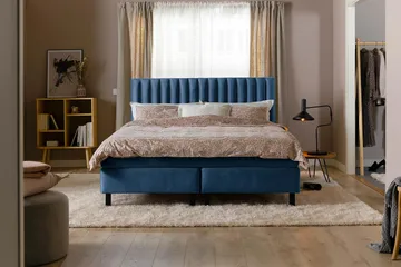 Rakel Sänggavel 120cm - Mörkblå/Sammet - Products - Möbler - Säng - Sängtillbehör & sänggavel - Sänggavel