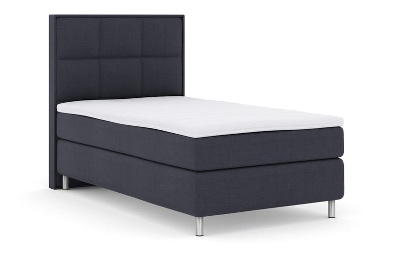 Select No 3 Komplett Sängpaket 120x200 Fast - Blå/Metall - Products - Möbler - Säng - Enkelsäng