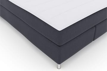 Select No 3 Komplett Sängpaket 160x200 Medium - Blå/Metall - Products - Möbler - Säng - Kontinentalsäng