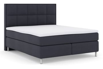 Select No 3 Komplett Sängpaket 180x200 Medium - Blå/Metall - Products - Möbler - Säng - Kontinentalsäng