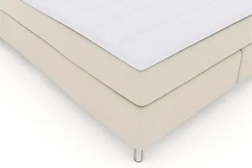 Select No 3 Komplett Sängpaket 210x210 Fast - Beige/Metall - Products - Möbler - Säng - Kontinentalsäng