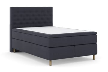 Select No 5 Komplett Sängpaket 140x200 Fast/Medium Watergel - Blå/Metall - Products - Möbler - Säng - Kontinentalsäng